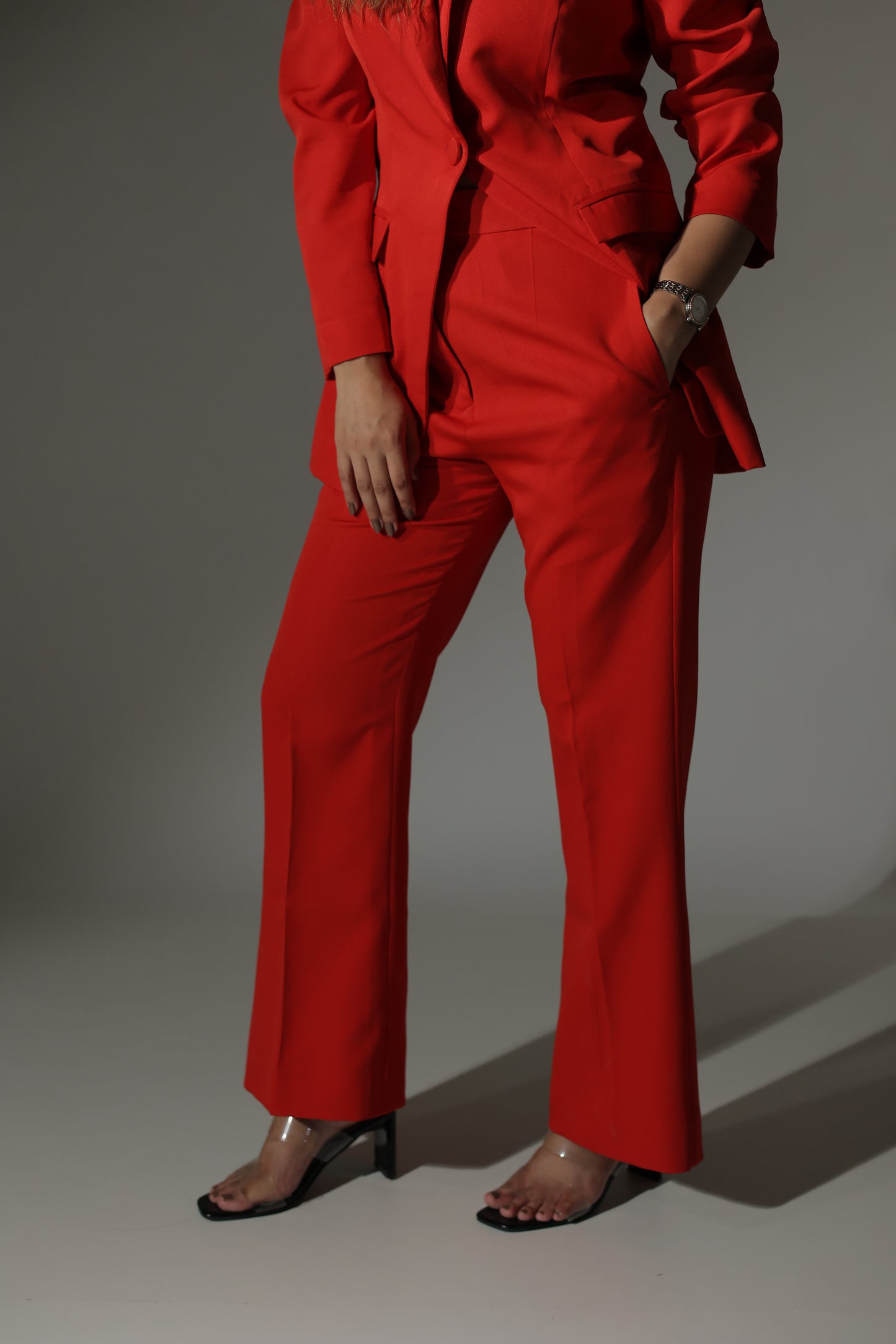 Chic Straight Fit Trousers