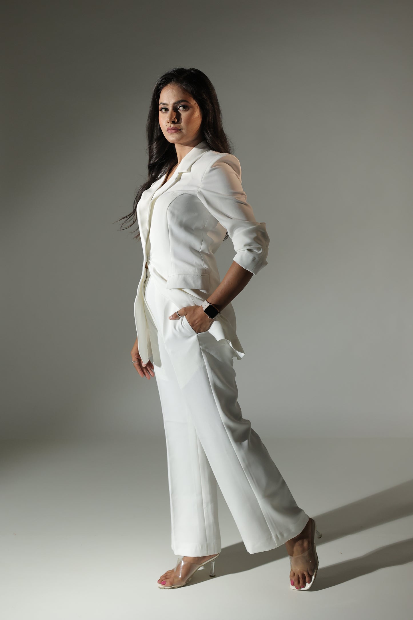 Chic Straight Fit Trousers