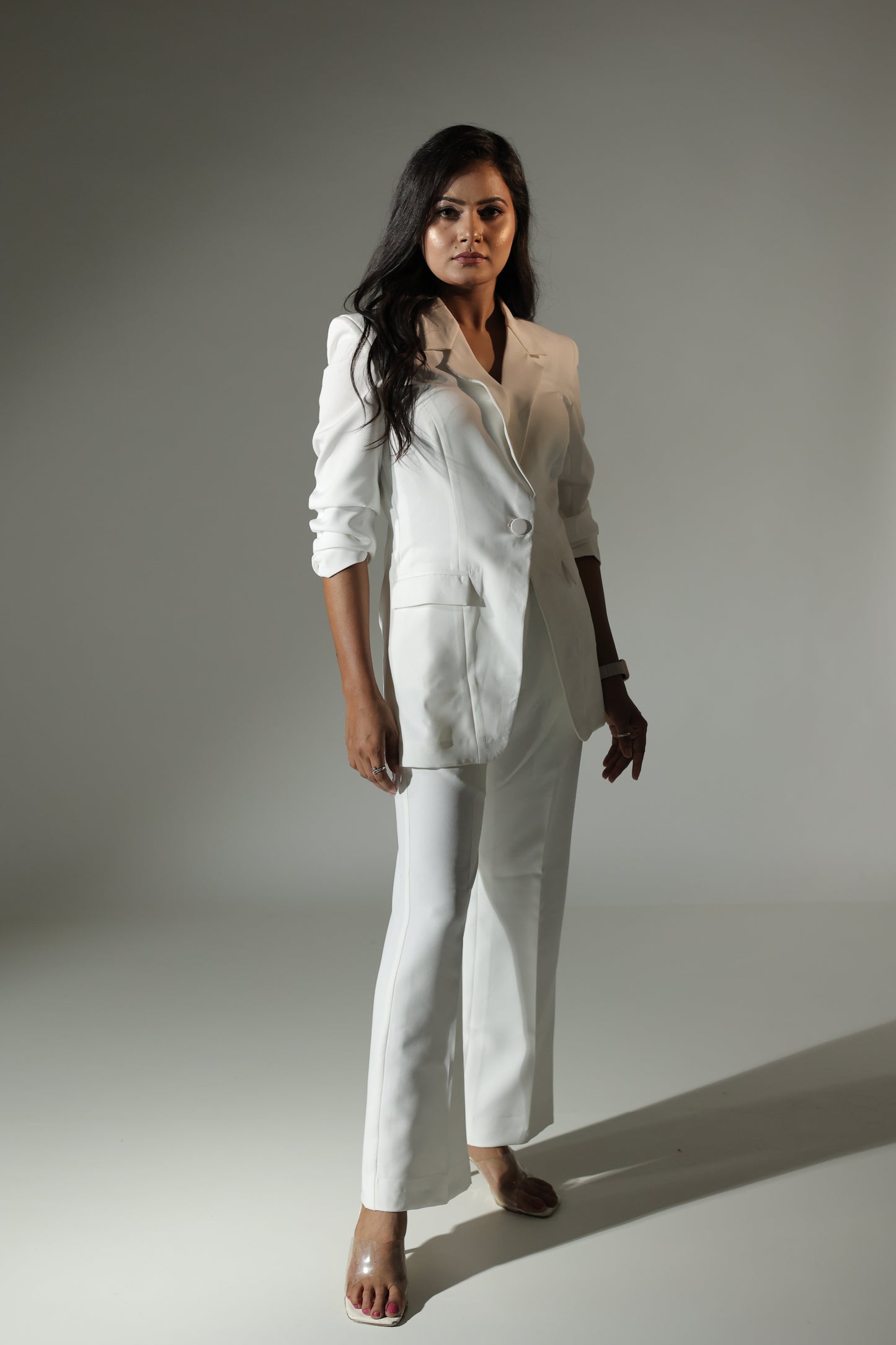Chic Straight Fit Trousers