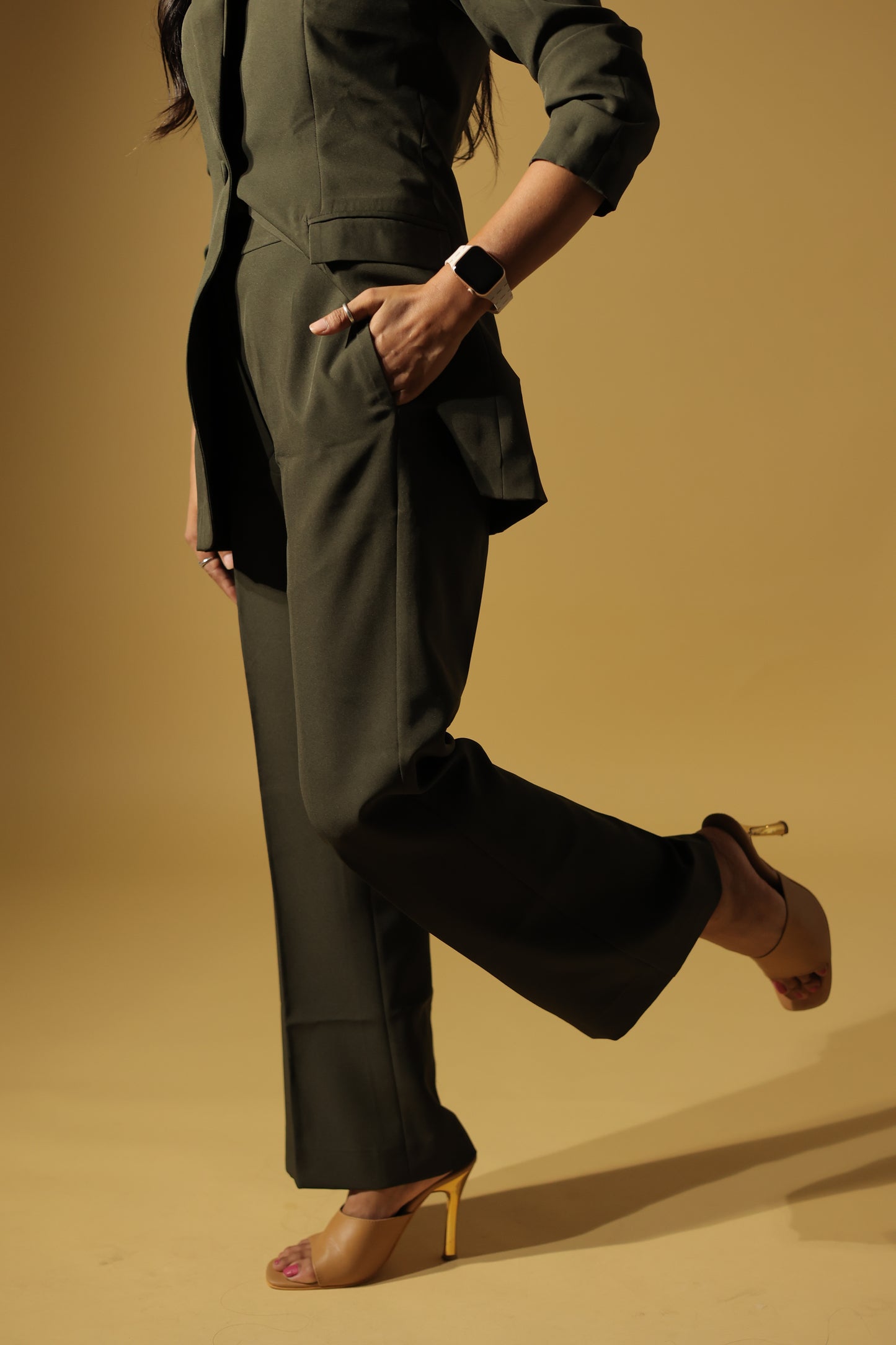Chic Straight Fit Trousers