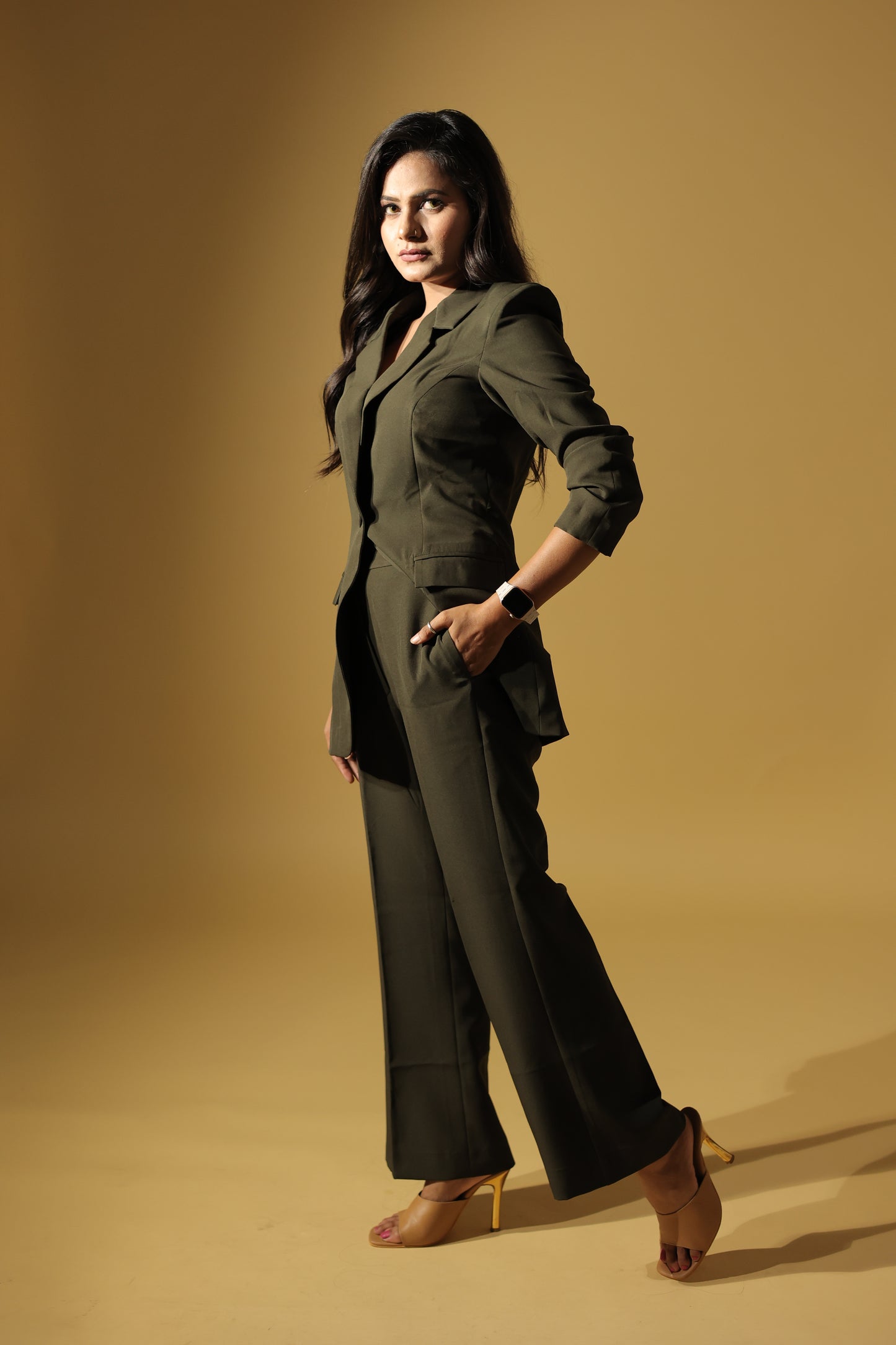 Chic Straight Fit Trousers